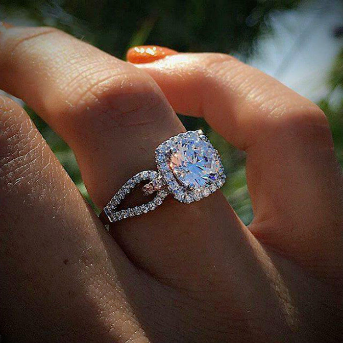 Jewelry diamond wedding ring