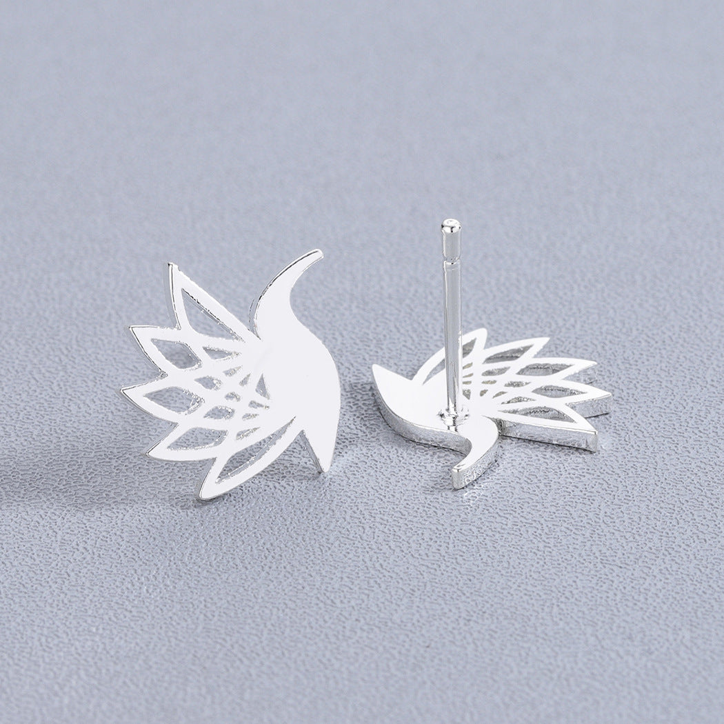 Little Bird Pigeon Stainless Steel Earrings Earings