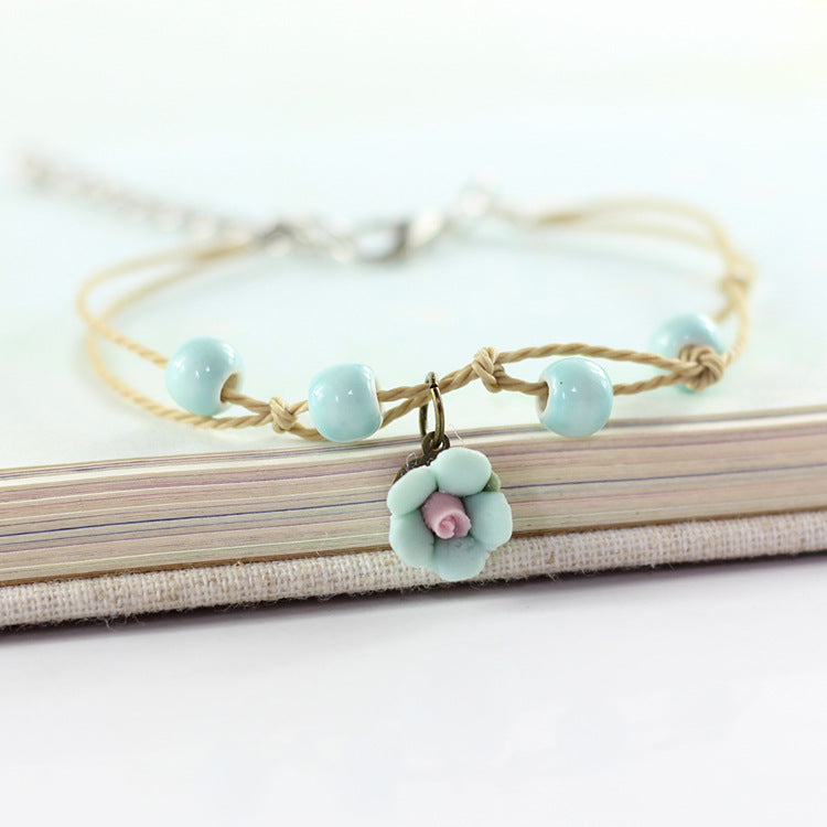 Women's Sweet Ceramic Jewelry Bracelet