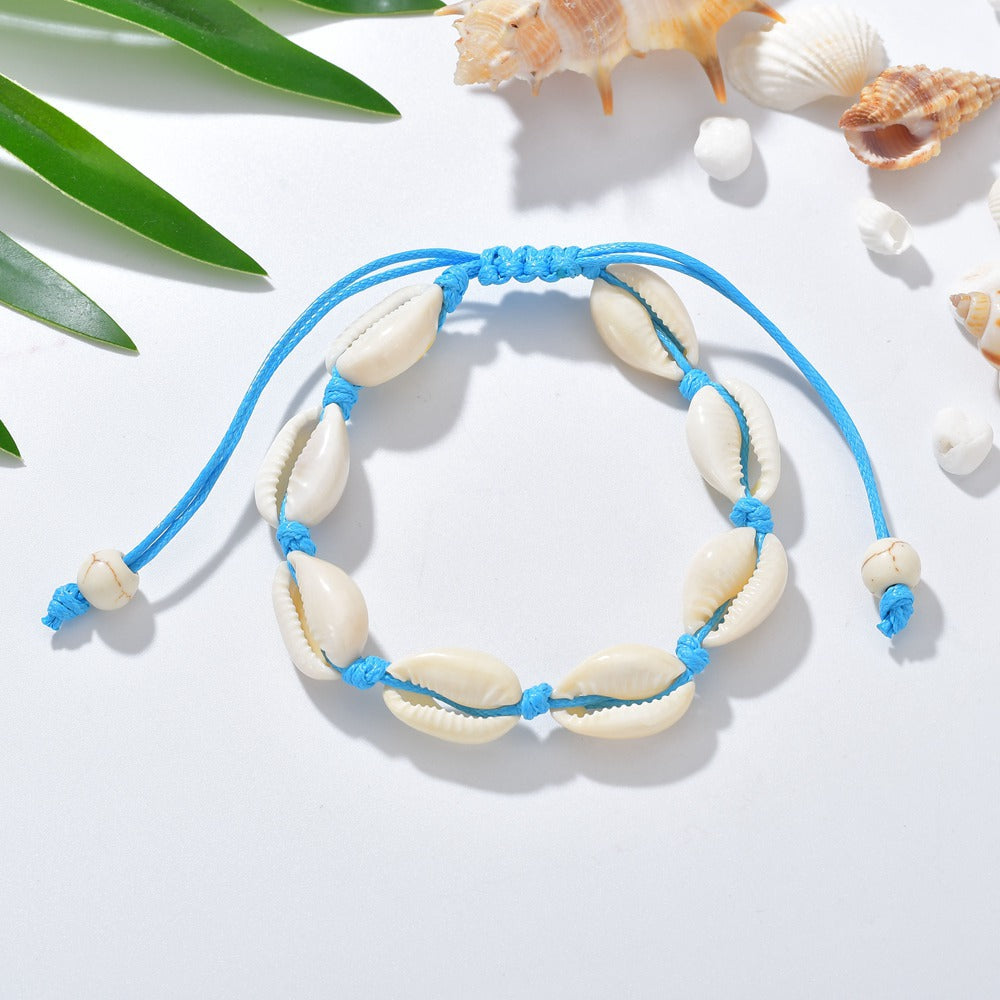 Casual Jewelry Shell Jewelry Braided Bracelet