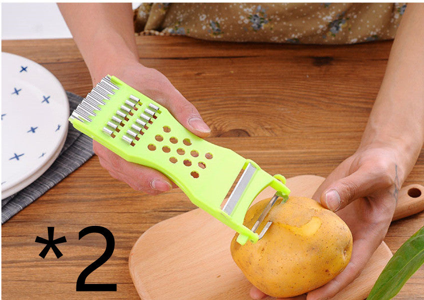 Kitchen Vegetable Cutter Loofah Cutting Grater Cucumber Slicer