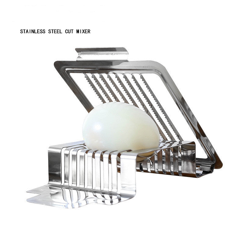 Stainless Steel Multi-purpose Egg Cutter Kitchen Gadget