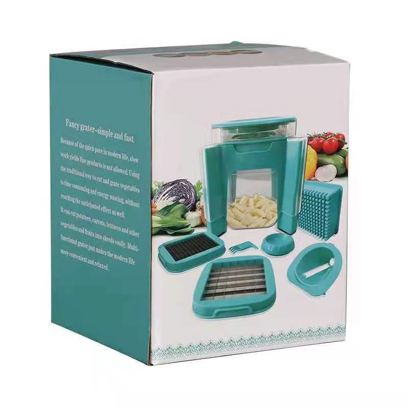 Multifunctional 12piece Vegetable Slicer Cutting Machine