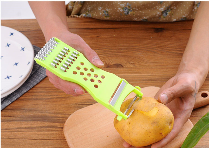 Kitchen Vegetable Cutter Loofah Cutting Grater Cucumber Slicer