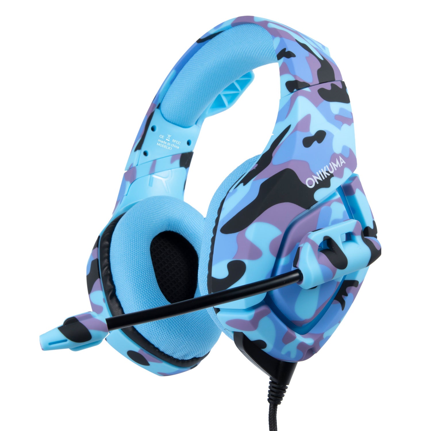 Camouflage Wired Headphones