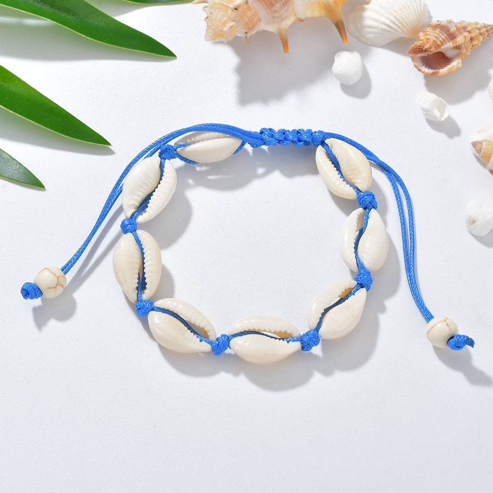 Casual Jewelry Shell Jewelry Braided Bracelet