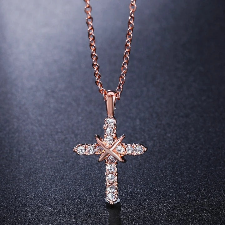 Jewelry Fashion Cross Pendant Necklace