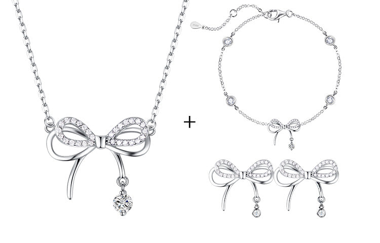 Silver Jewelry Smart Butterfly Dream Necklace Female Niche