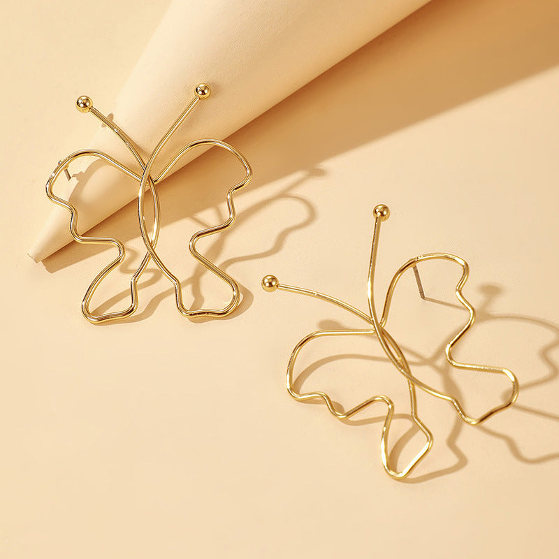 Fashion And Fashion Wisp Butterfly Earrings