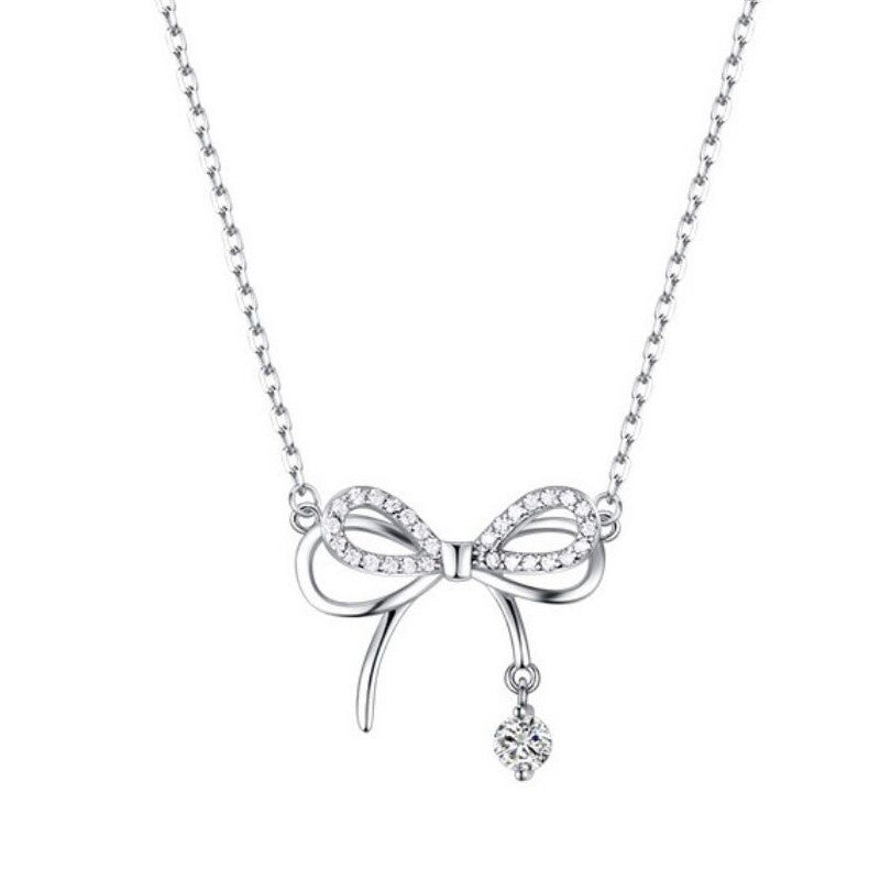 Silver Jewelry Smart Butterfly Dream Necklace Female Niche