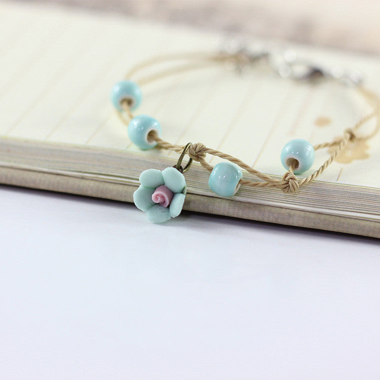 Women's Sweet Ceramic Jewelry Bracelet